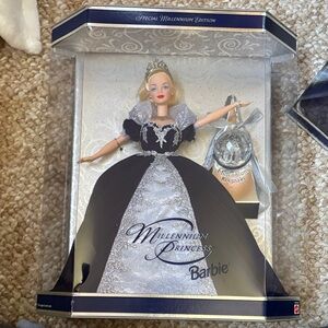 Barbie Special Millennium Edition Black & Silver Ball Gown Doll